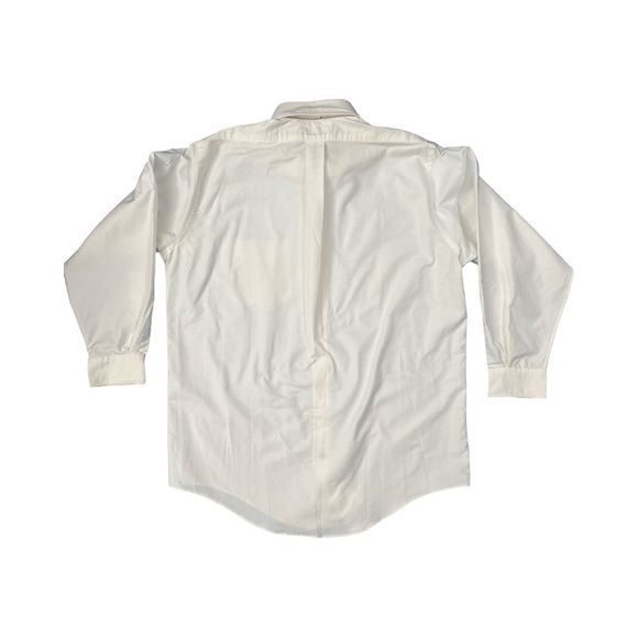 Brooks Brothers Men’s white dress shirt Oxford cloth button down 16-32 NEW - Picture 5 of 9